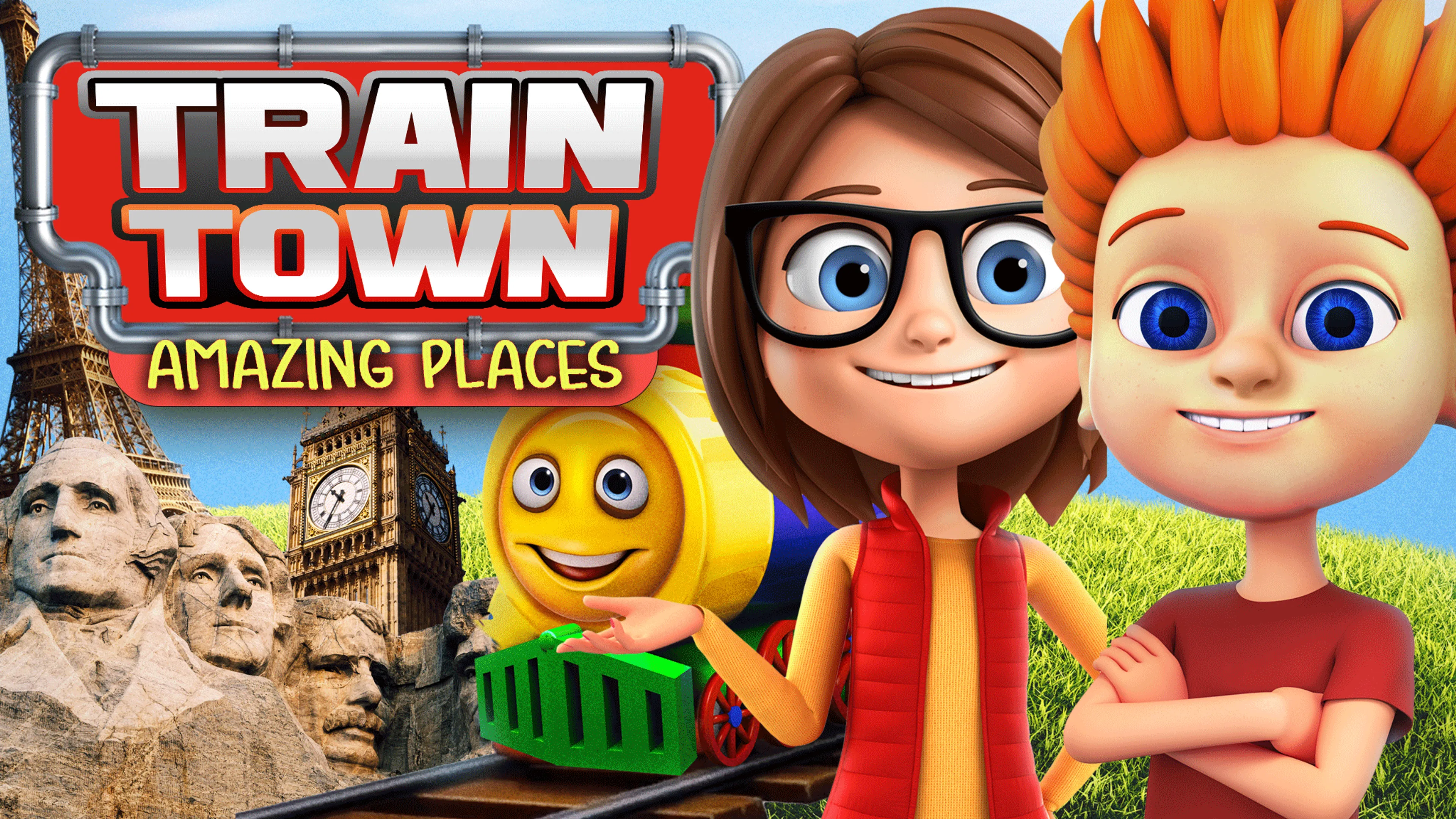 Train Town: Amazing Places poster